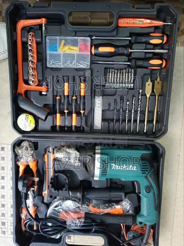 Makita Drill With Toolbox - main view