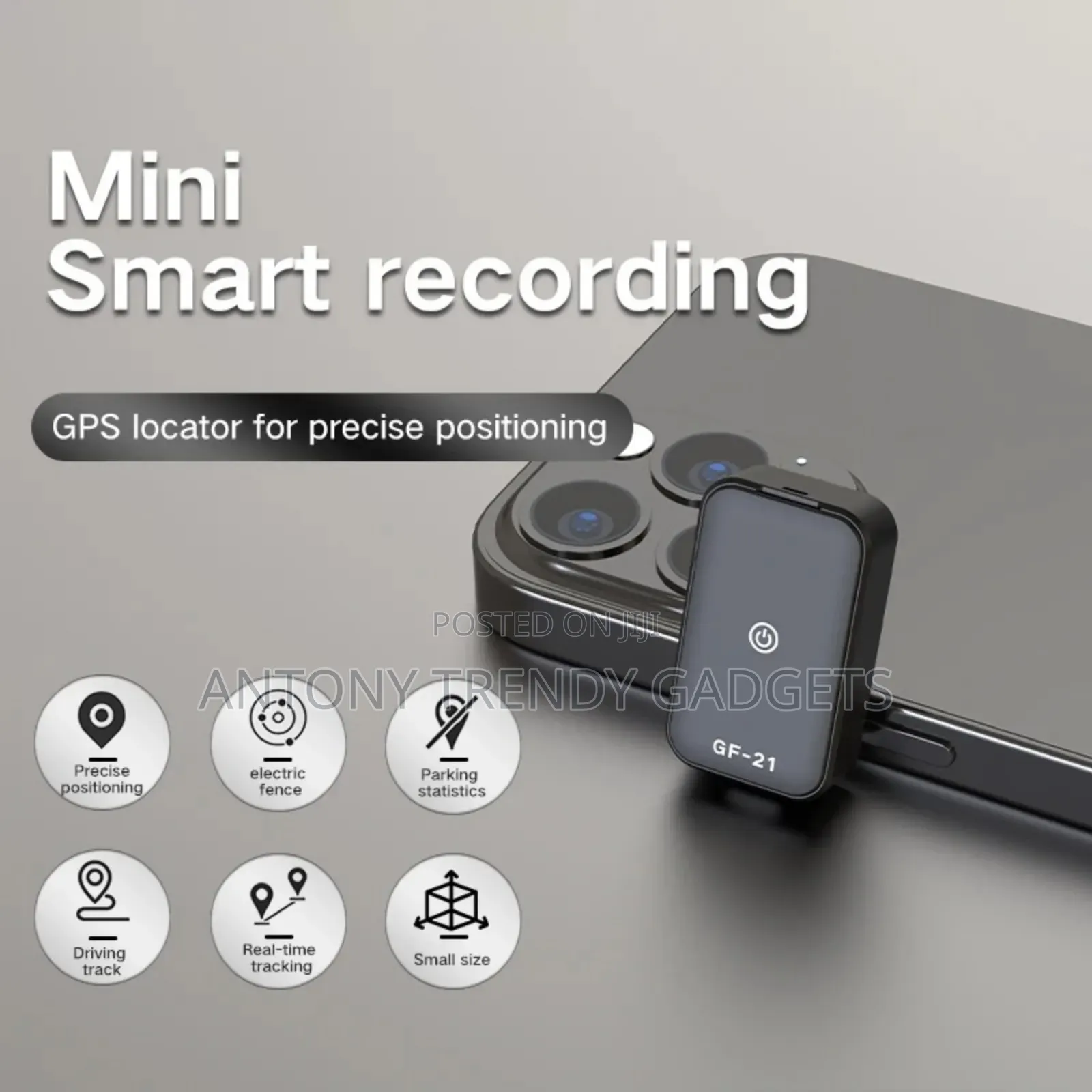 GF-21 Mini GPS Tracker APP Control Anti-theft Device Locator