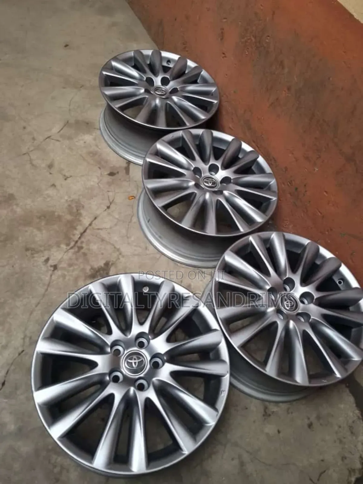 Original Toyota Harrier Rims Size 18"At Affordable Cost