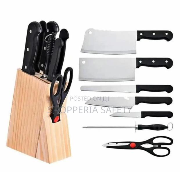 Block Wooden Knife Set - main view