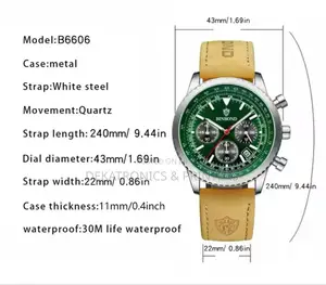 Binbond Chronograph Watch