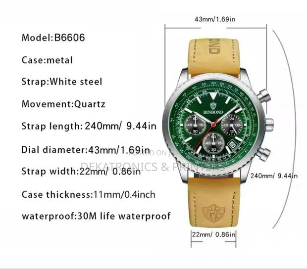 Binbond Chronograph Watch - thumbnail 4