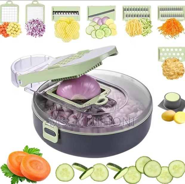 Multi-Functional 9pcs Vegetable Chopper/Cutter - main view