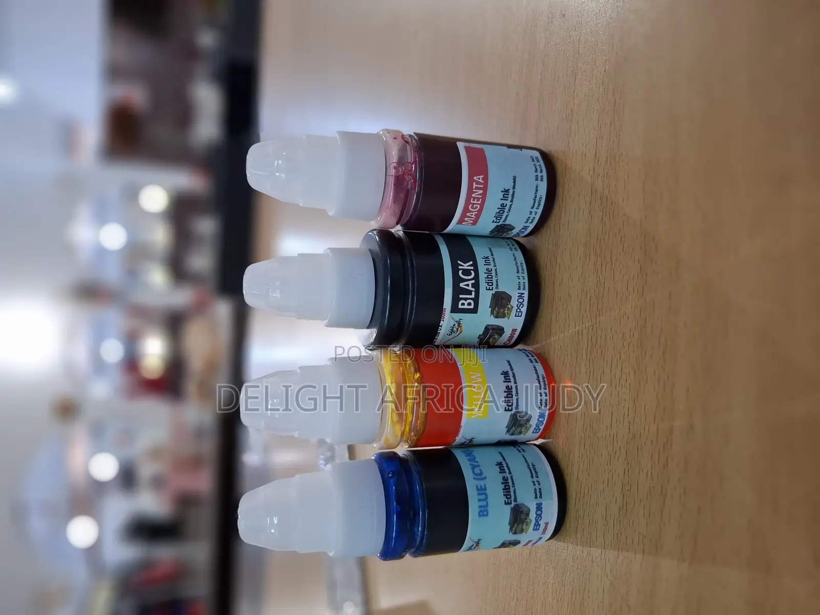Edible Ink Canon Epson Edible Sheets Paper Printer Full Set