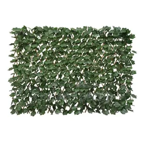 Expandable Faux Leaves for Patio Privacy