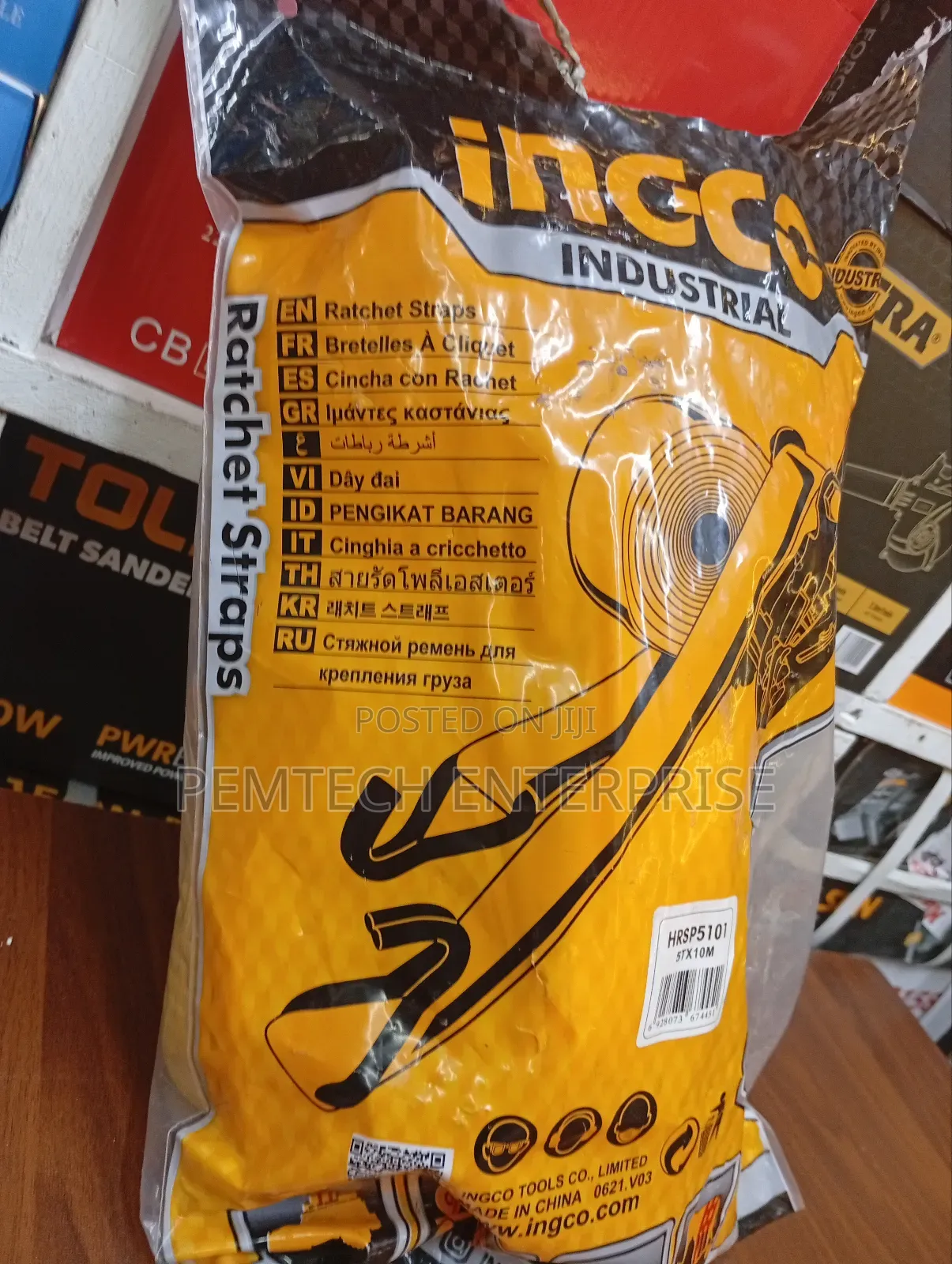 Hrsp5101 Ratchet Straps 5T