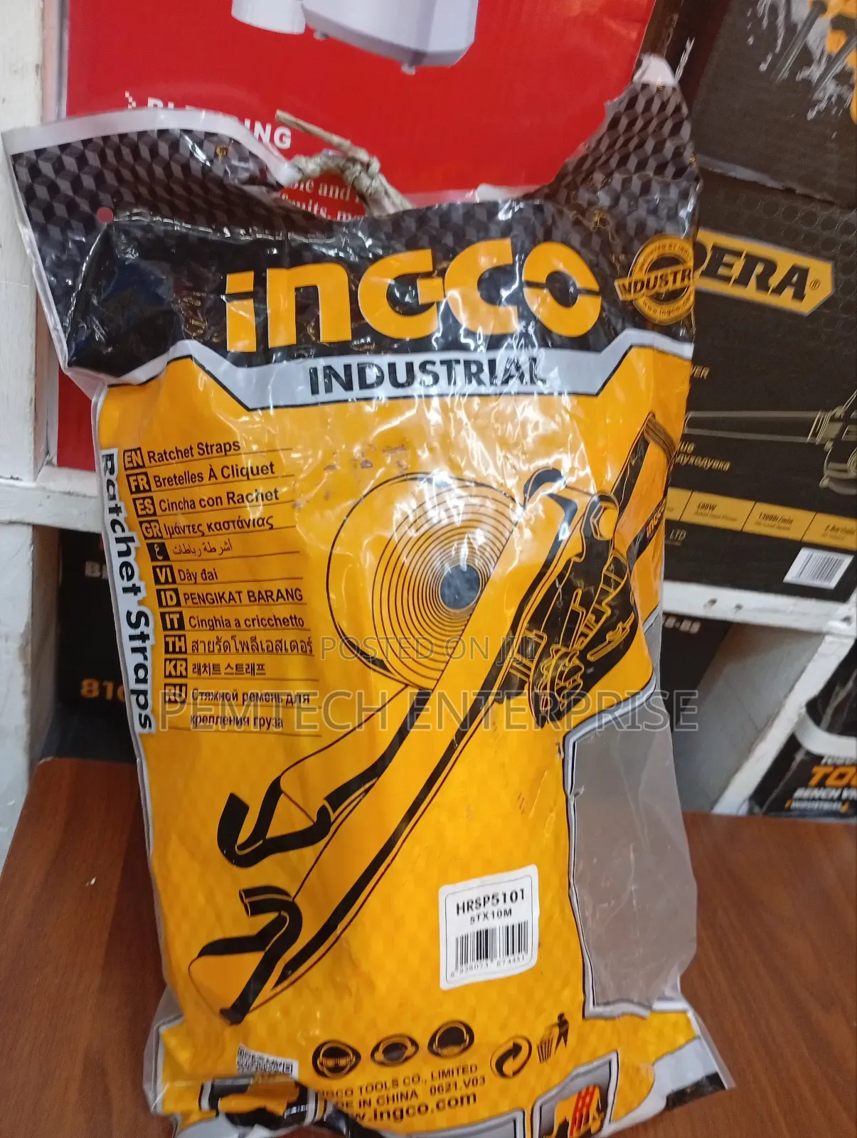 Hrsp5101 Ratchet Straps 5T