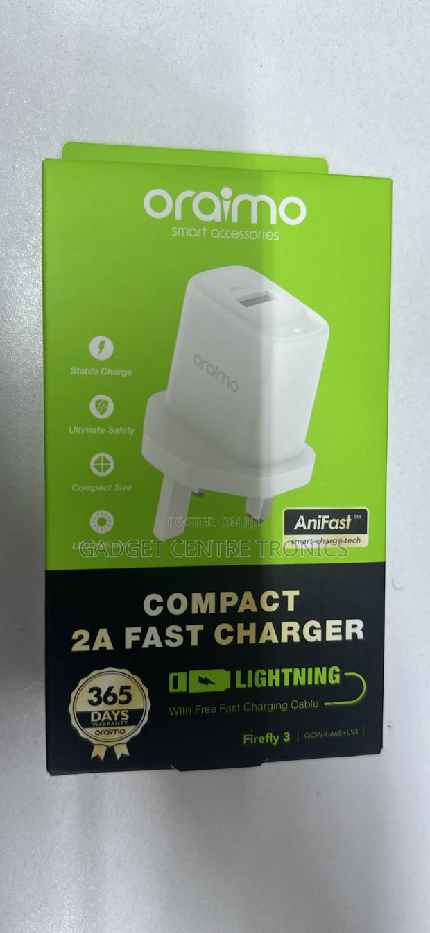 iPhone Oraimo Fast Charging Charger