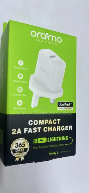 Firefly 3 iPhone Oraimo Fast Charger