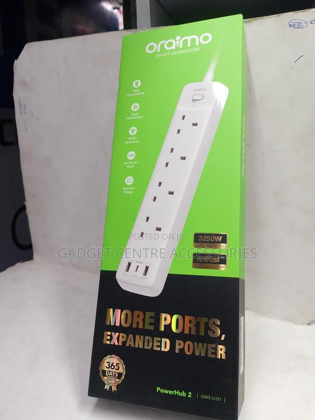 Oraimo 4port Fast Extension - thumbnail 2