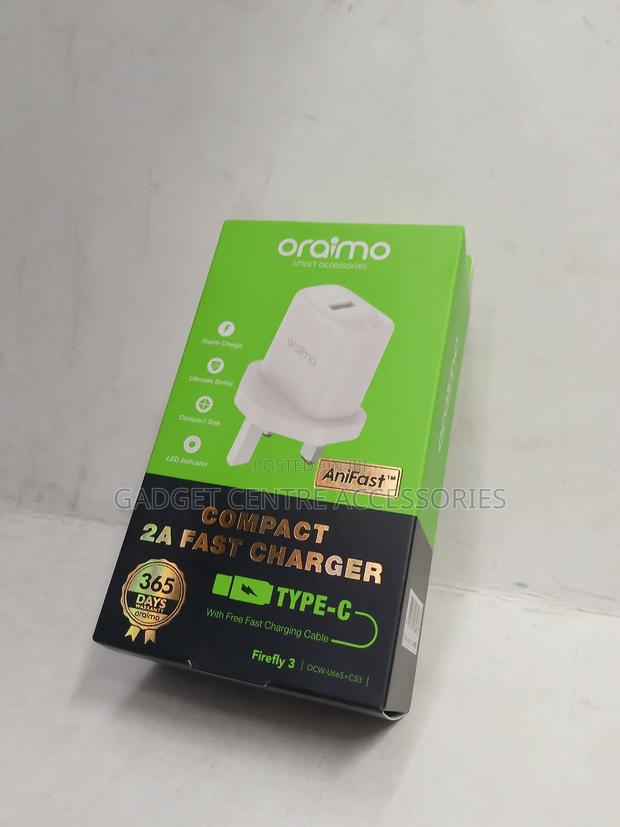 Oraimo Type C Fast Charger - thumbnail 3