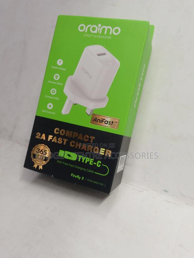 Oraimo Type C Charger Complete - thumbnail 3