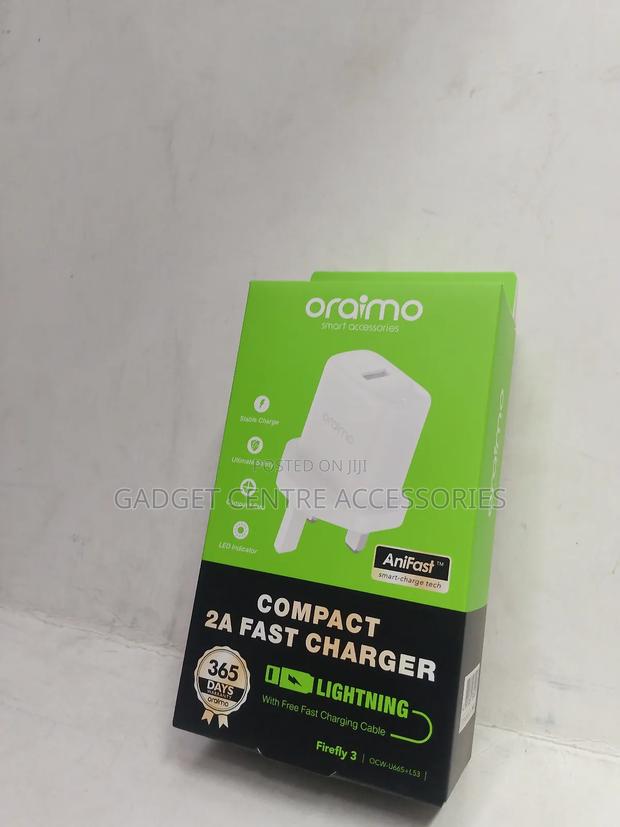 Oraimo Fast Lightning Charger Complete - thumbnail 2