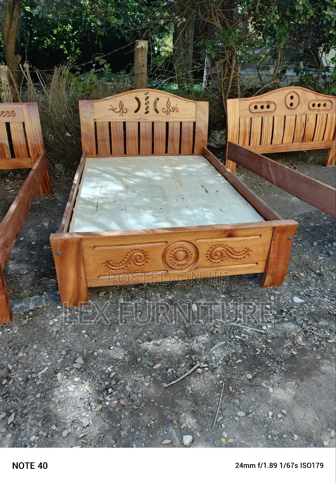 Pure Mahogany Bed