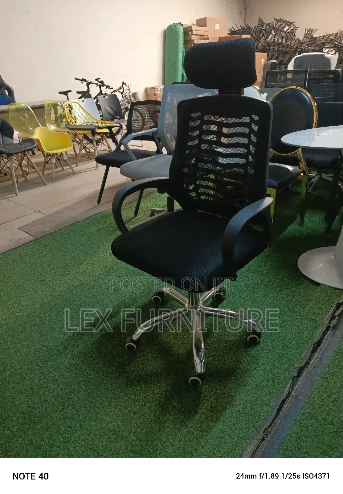 Headrest Office Chair