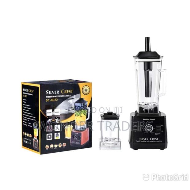 7000 Watts Silver Crest Commercial Blender - main view