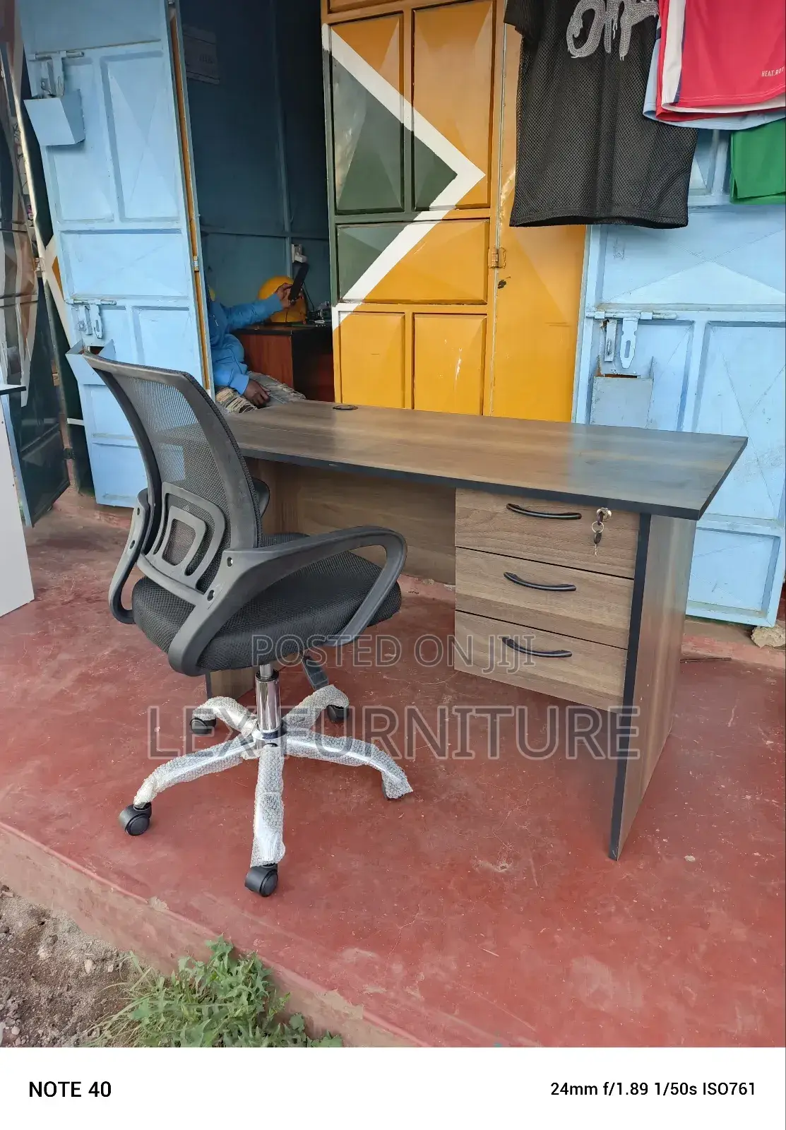 1.2metres Table Plus Mesh Chair