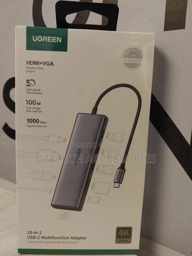 Ugreen 10-in-1 Usb C Hub With Hdmi, Vga - main view