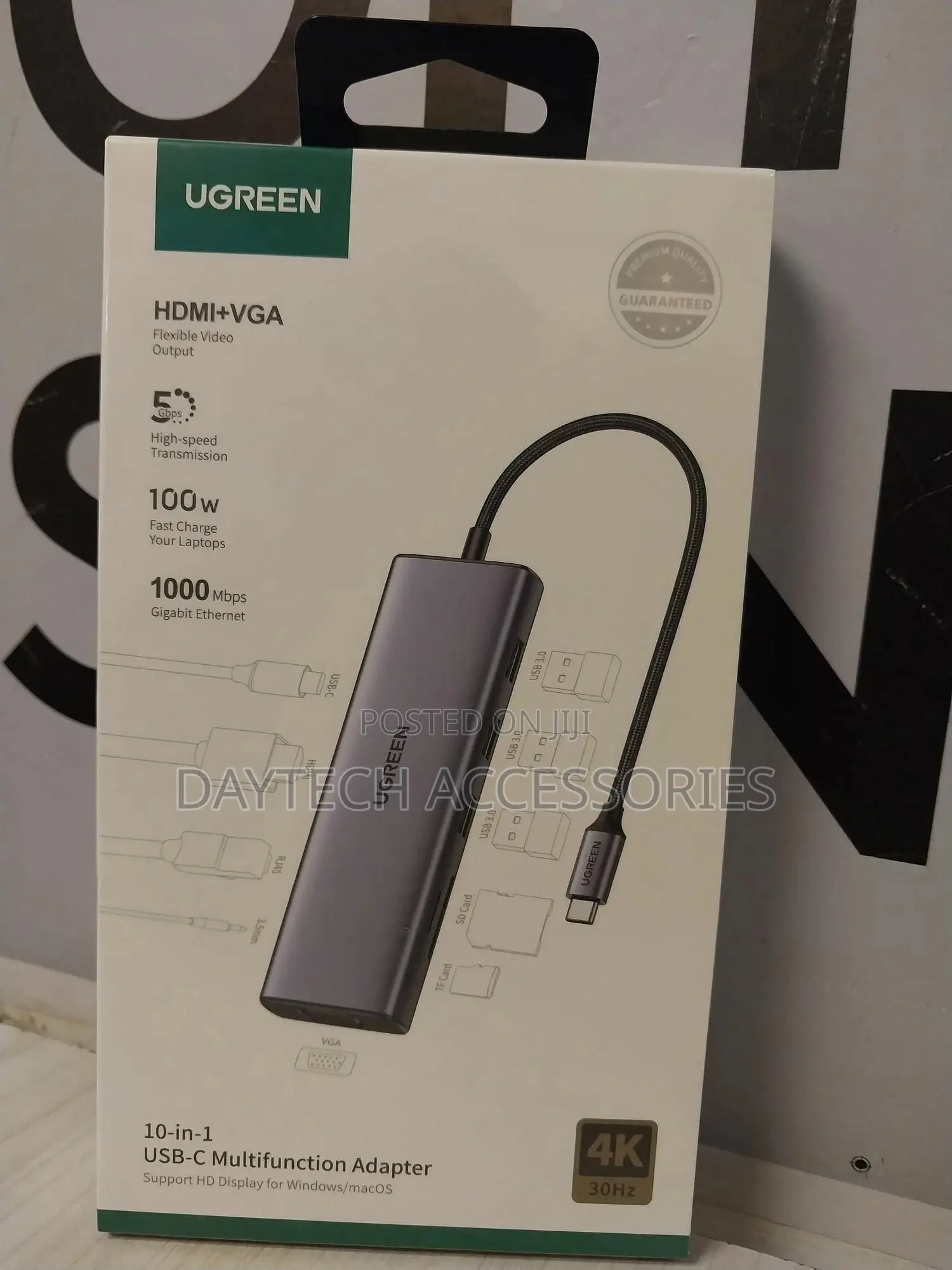 Ugreen 10-in-1 Usb C Hub With Hdmi, Vga