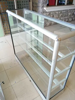 Glass Display Unit and Shelves Counters