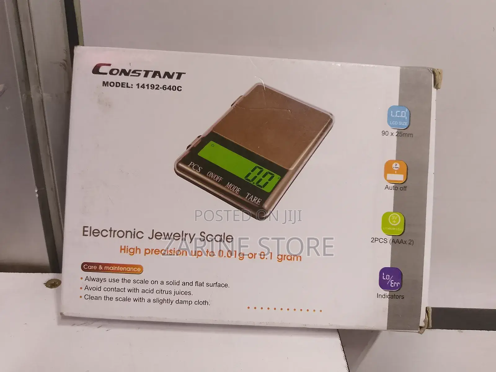 Scale Measuring Upto 3kgs Ideal for Jewelers Gem Hobbyists