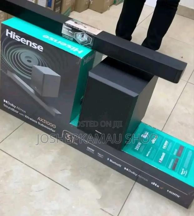 Top Quality 280wwatts-Hisense-Sound-Bar-Wireless-Subwoofer