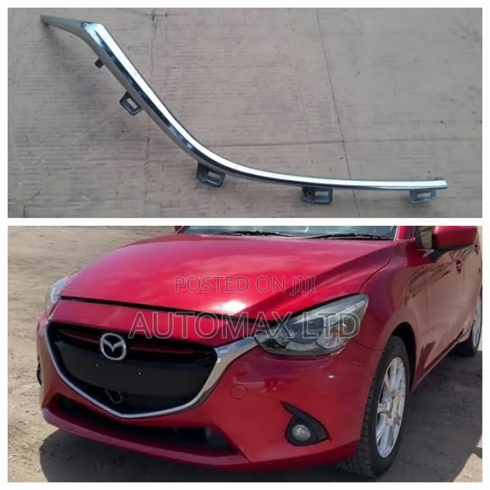 Front Chrome Trim for Mazda Demio Grille