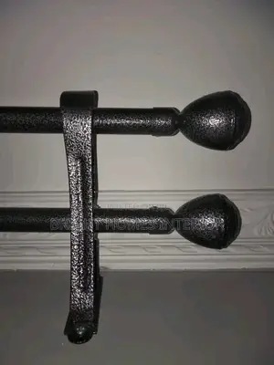Coated Jua Kali Curtain Rods