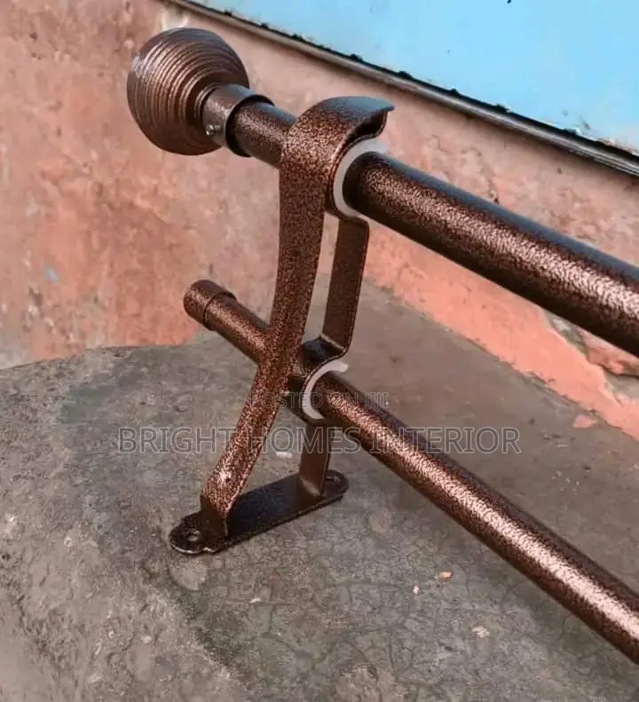 Jua Kali Curtain Rods Coated Powder Coated Jua Kali Rods