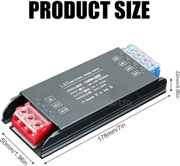 Elegant 100watts 24volts LED Power Supply Uh6tf