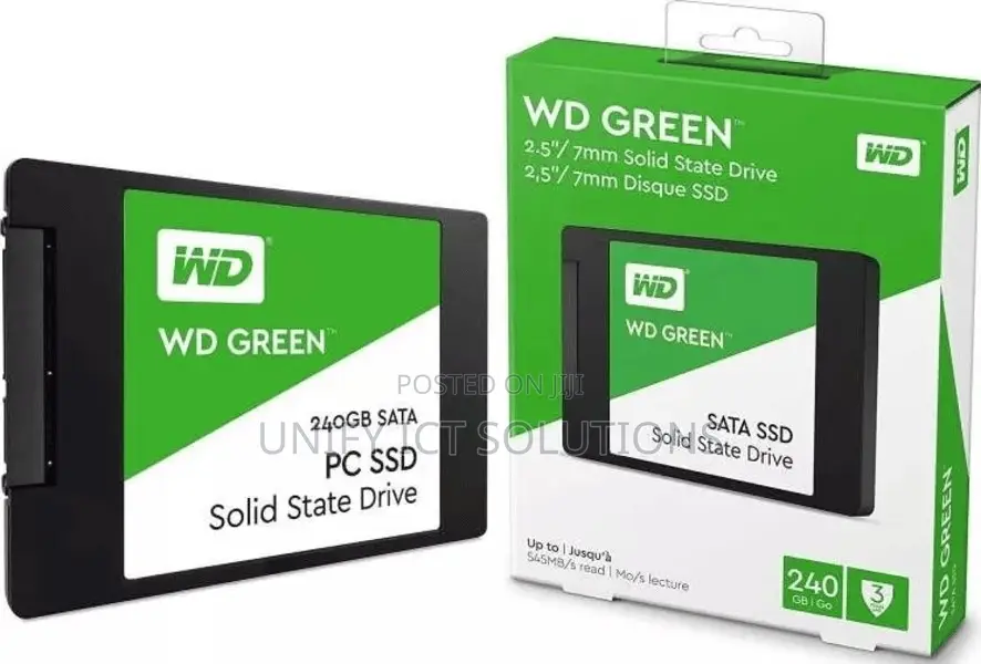 Western Digital Green 240GB 2.5" SATA III WD Internal SSD