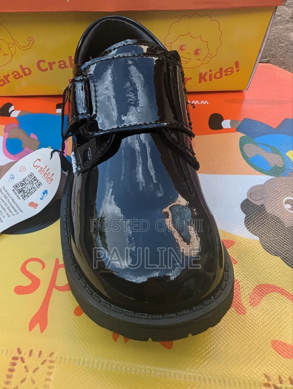 Crab Kids School Shoes.