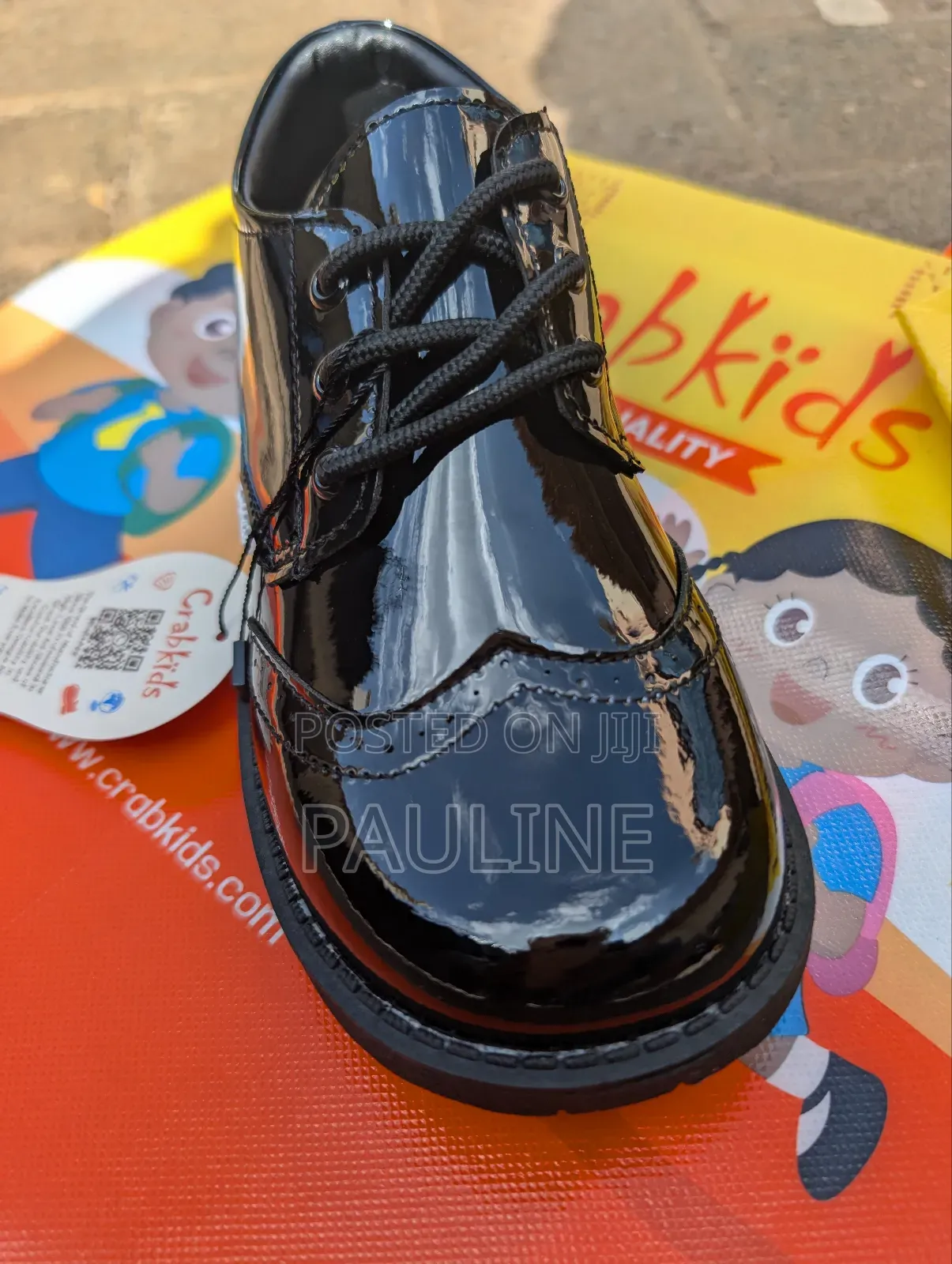 Crab Kids School Shoes.