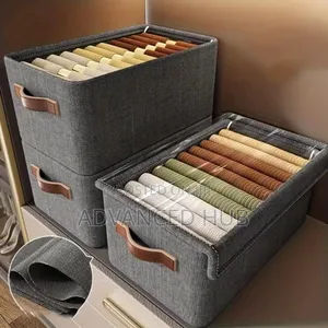 Collapsible Strong Closet Organizer With Dustproof Cover