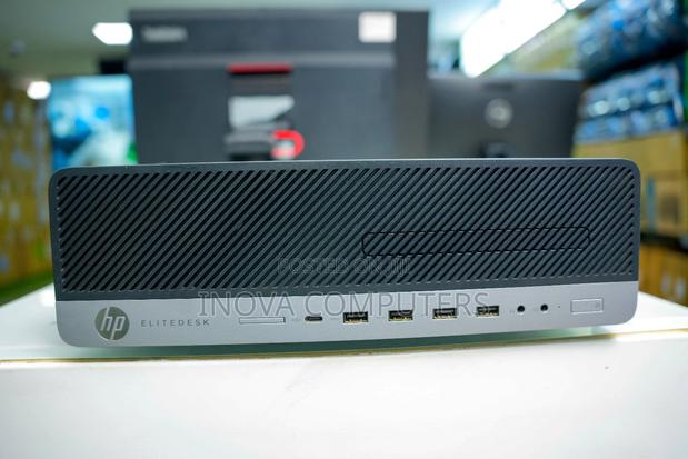 Desktop Computer HP EliteDesk 800 G3 8GB Intel Core I7 HDD 500GB - main view