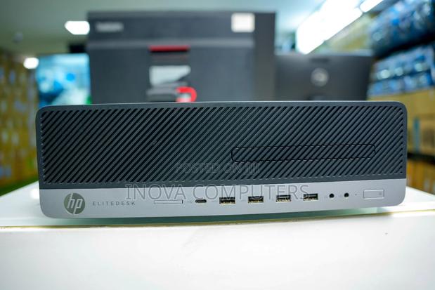 Desktop Computer HP EliteDesk 800 G3 8GB Intel Core I7 HDD 500GB - thumbnail 3