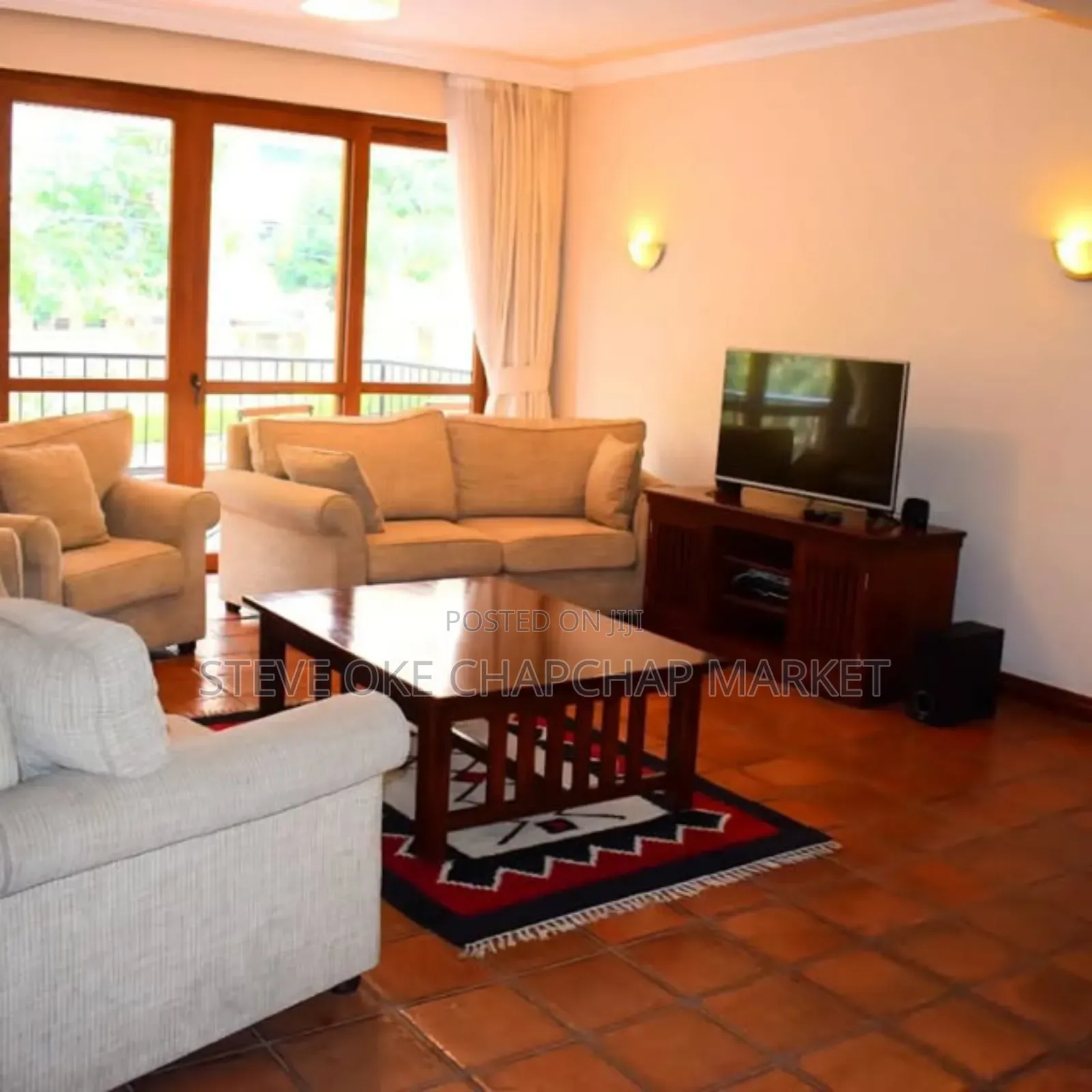 Furnished 3bdrm Apartment in Upper Hill, Upperhill for sale