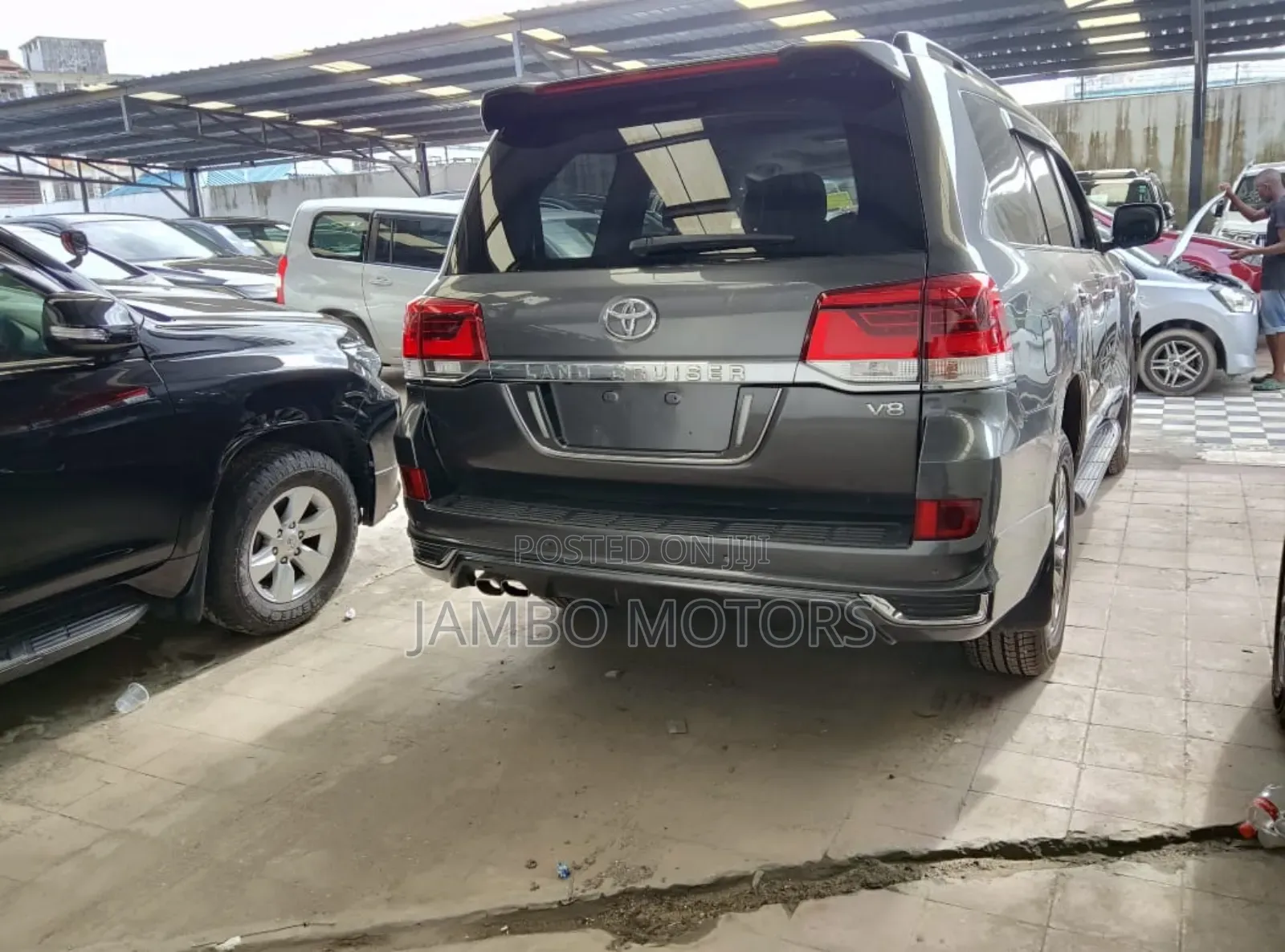 Toyota Land Cruiser 4.5 V8 TD 2018 Gray