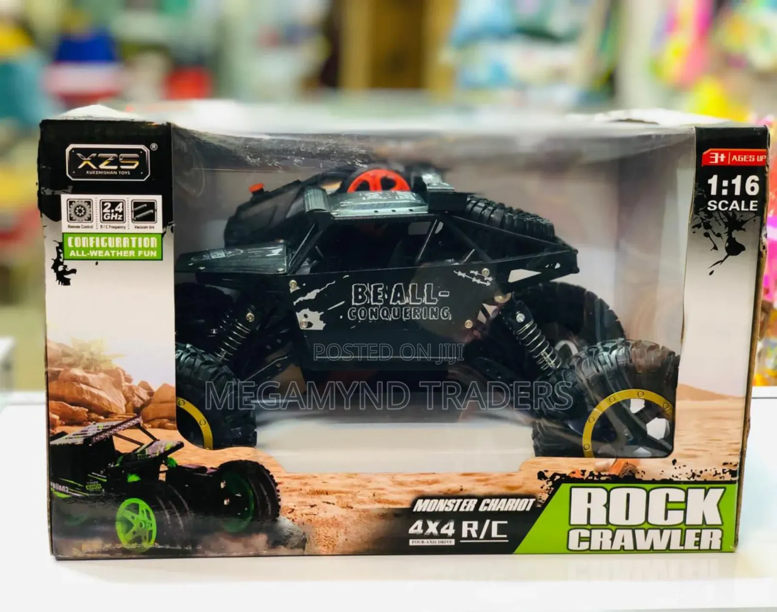 Remote Control Car for Kids/Rechargeable Rock Crawler Car