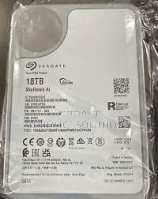Seagate Skyhawk Hard Drive 18tb Surveillance - main view