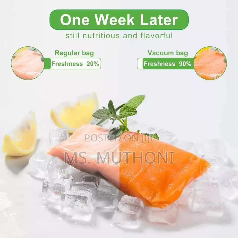 100 PCS Food Storage Vacuum Bags (20*30)