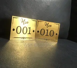 House Numbers , Door Tags
