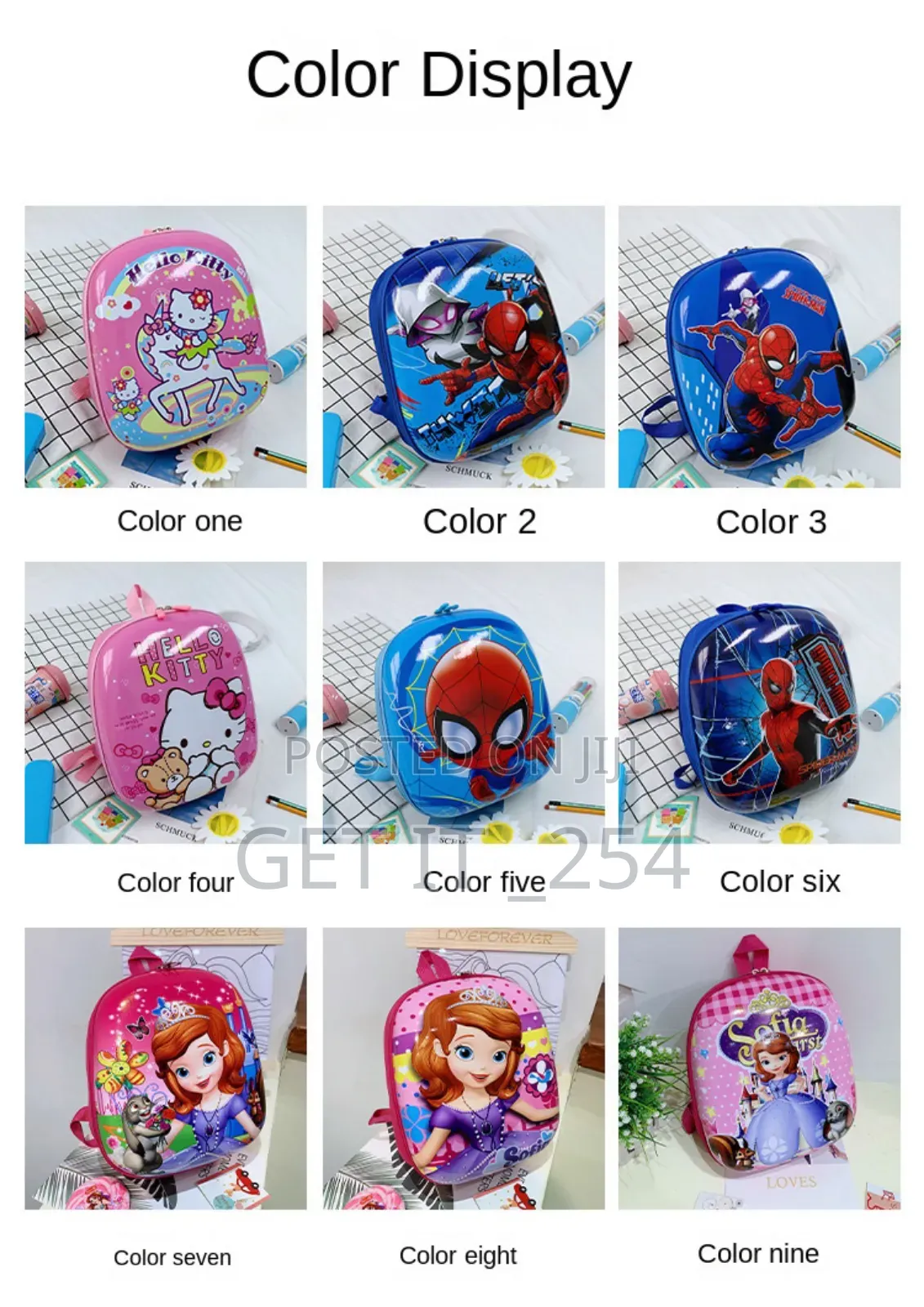 Kindergarten School Bag for School Beginners Kids