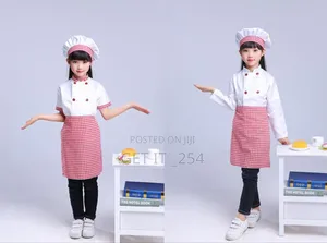 🍇 *3pcs Children Professional Chef Costume