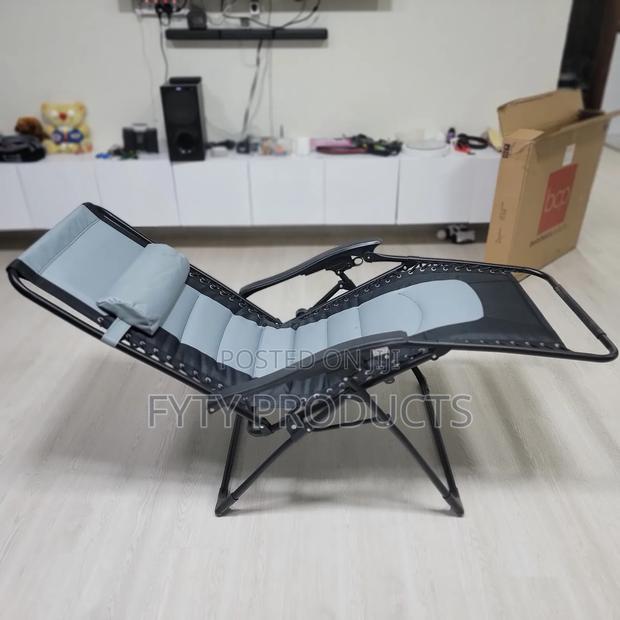 Padded Recliner Camping Chair - thumbnail 5