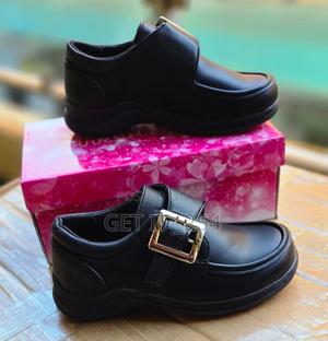 *Boys High Quality Leather School Shoes - thumbnail 2