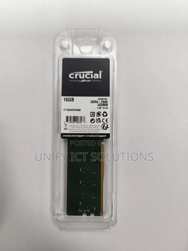 Crucial Desktop RAM DDR4 16GB 2666