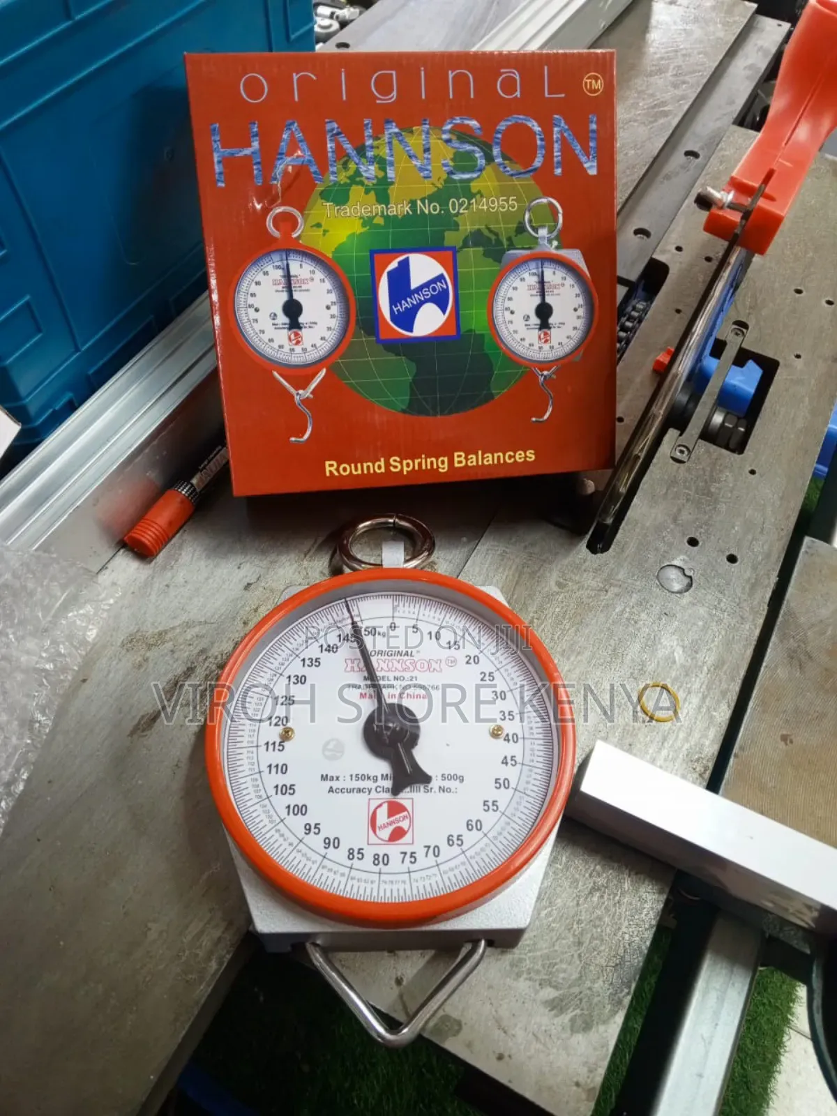 Hanson Scale 150kgs Round Spring Scale