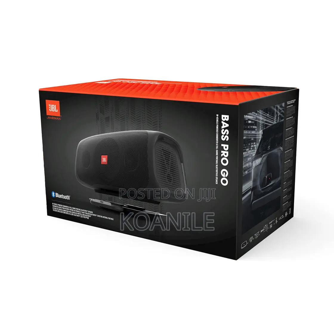 JBL Basspro Go Car Portable Bluetooth Speaker