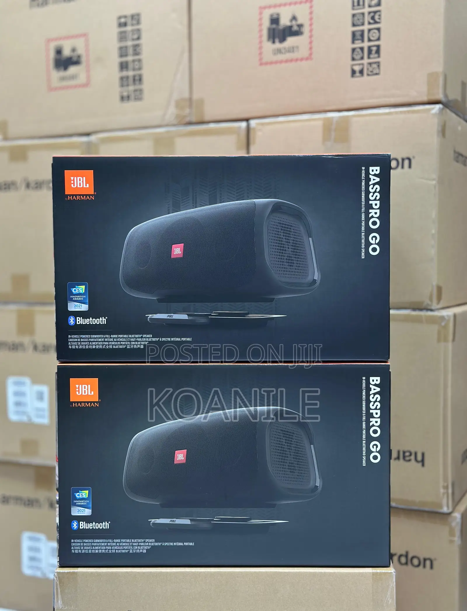 JBL Basspro Go Car Portable Bluetooth Speaker